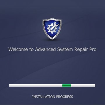 system optimizers advanced system repair pro screenshot with installation process